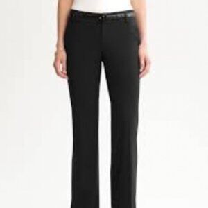 Banana Republic Women's Martin-Fit Black Lightweight Trouser 12R
